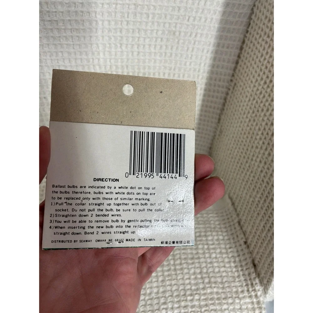 Vintage Unisex Pamida Replacement Bulbs 5 Pack Multi Color